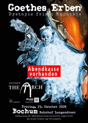 23.10.2026 - GOETHES ERBEN - Abendkasse vorhanden