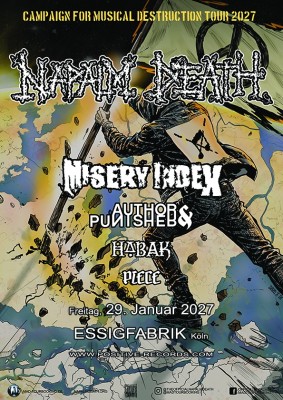 29.01.2027 - NAPALM DEATH