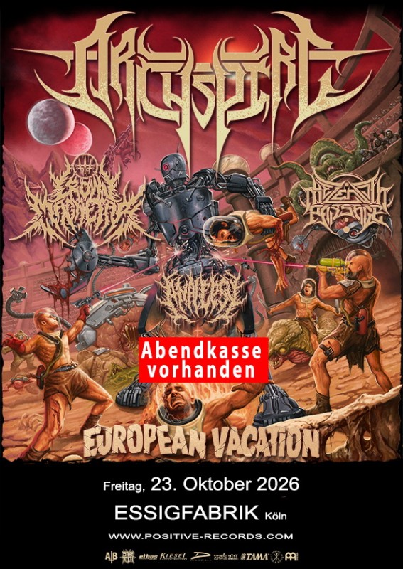 23.10.2026 - ARCHSPIRE - Abendkasse vorhanden
