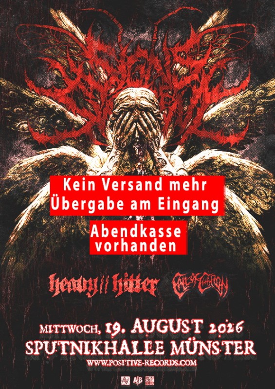 19.08.2026 - SIGNS OF THE SWARM - Abendkasse vorhanden