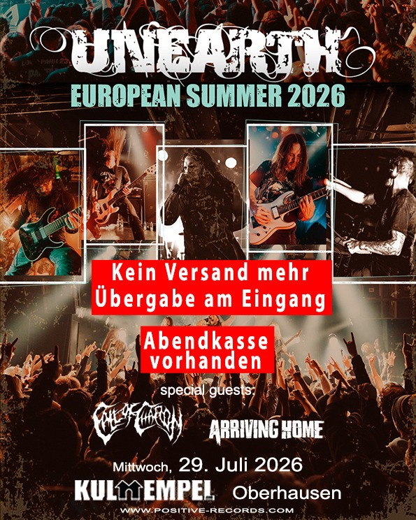 29.07.2026 - UNEARTH