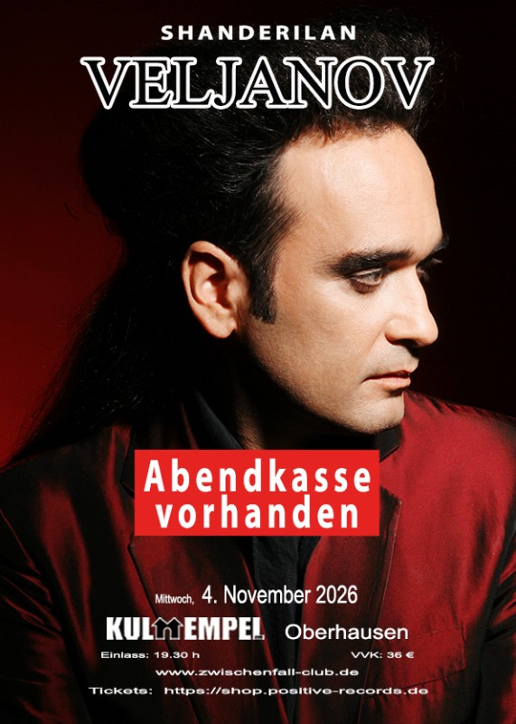 04.11.2026 - VELJANOV - Abendkasse vorhanden
