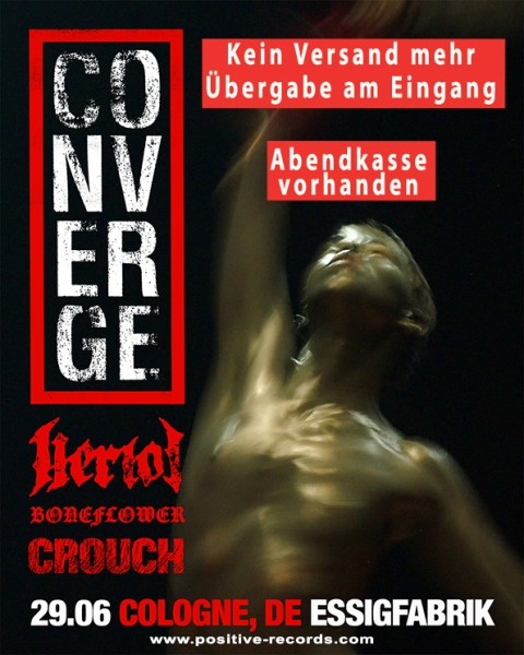 29.06.2026 - CONVERGE - Abendkasse vorhanden