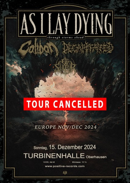 15.12.2024 - AS I LAY DYING - cancelled