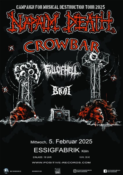 05.02.2025 - NAPALM DEATH