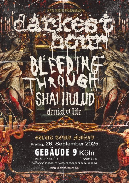 26.09.2025 - DARKEST HOUR + BLEEDING THROUGH