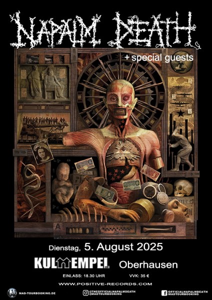 05.08.2025 - NAPALM DEATH