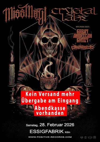 28.02.2026 - MISS MAY I - Abendkasse vorhanden